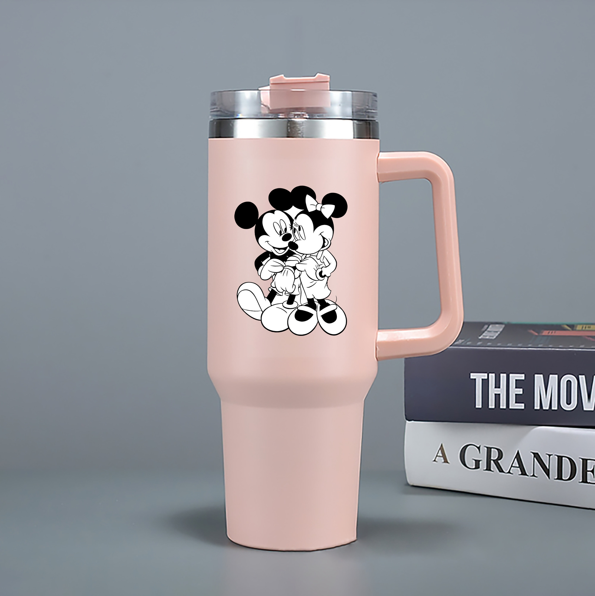（画像用） ミッキーマウス Mickey Mouse 1200mL車用タンブラー（カラープリント）